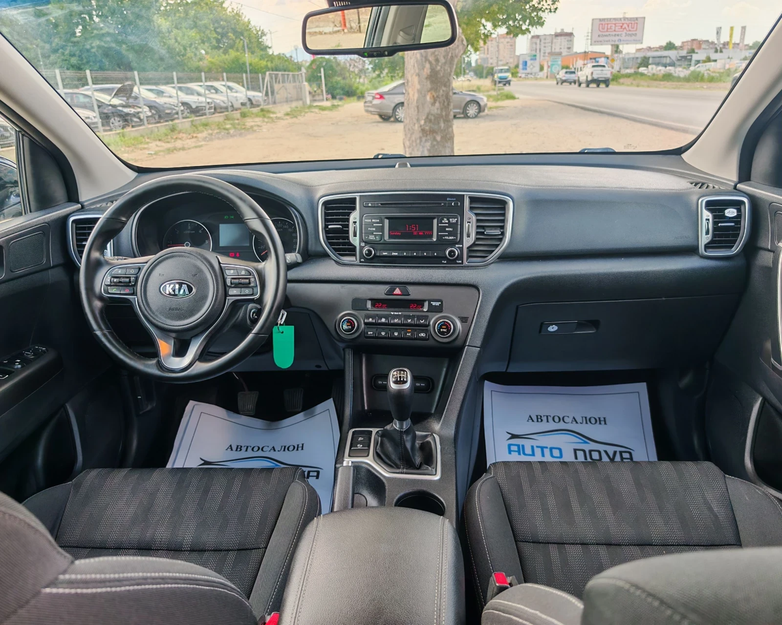 Kia Sportage 1.7 ДИЗЕЛ 116 К.С.ЕВРО 6!151 000 КМ! БЕЗ АНАЛОГ!!!, снимка 14 - Автомобили и джипове - 55207648