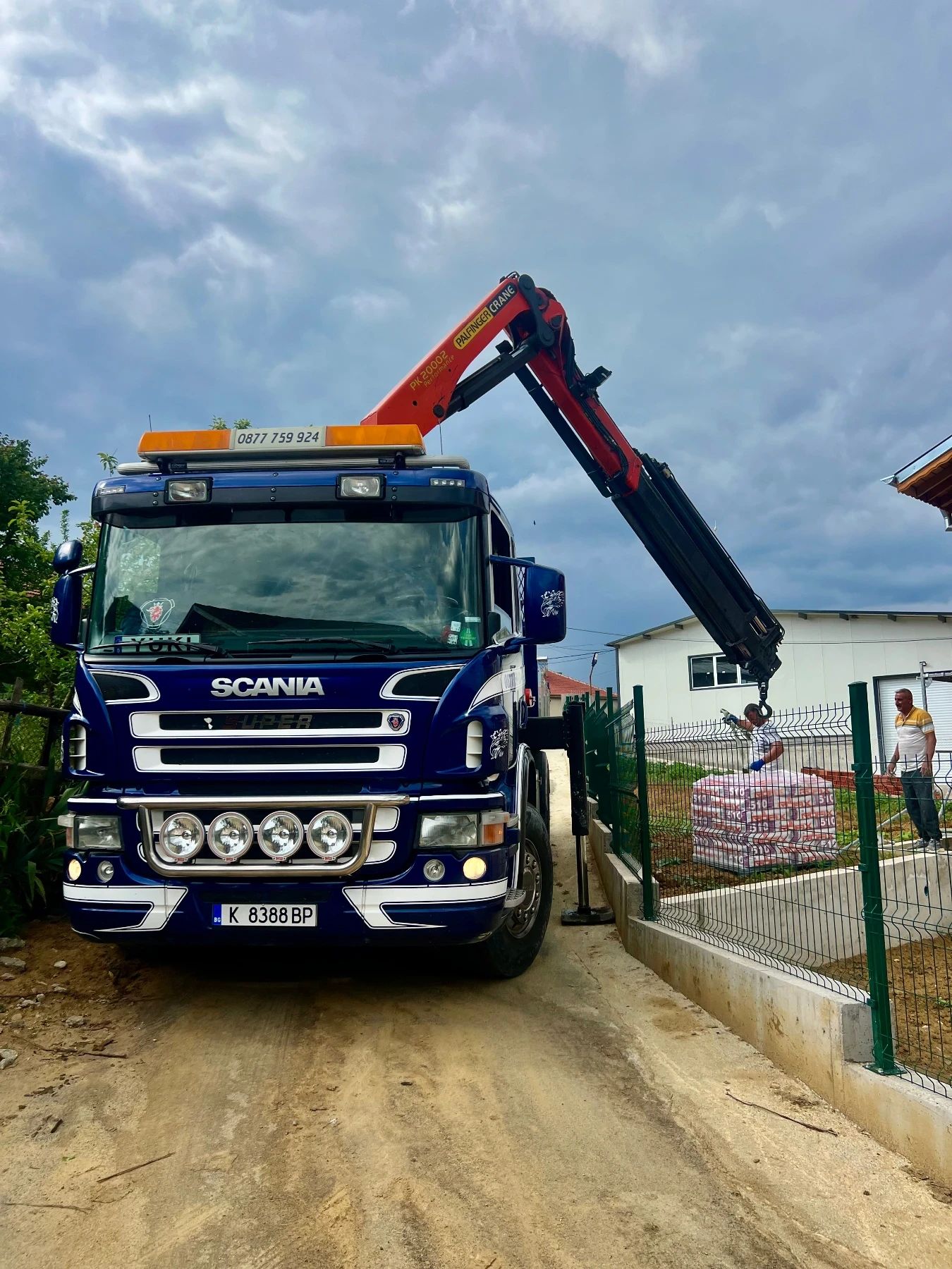 Scania P 380 PALFINGER PK20002 , снимка 7 - Камиони - 54779190