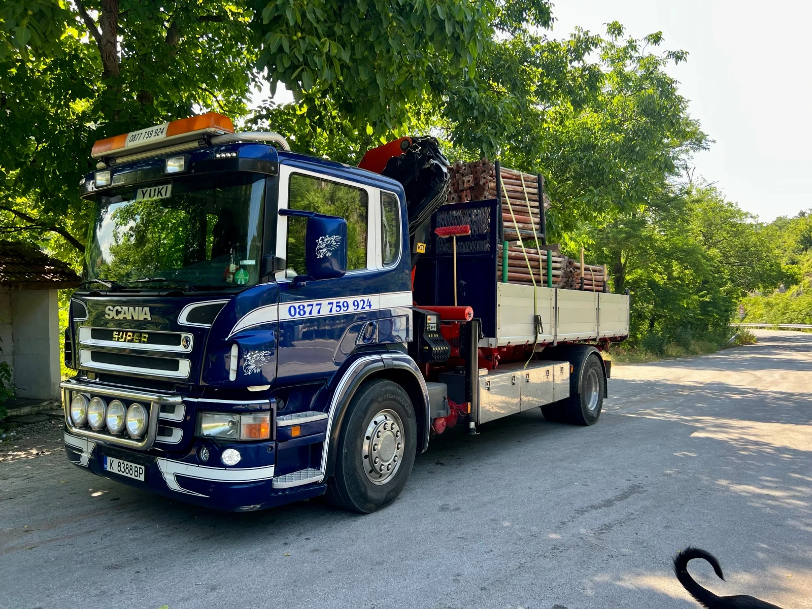 Scania P 380 PALFINGER PK20002 , снимка 4 - Камиони - 54779190