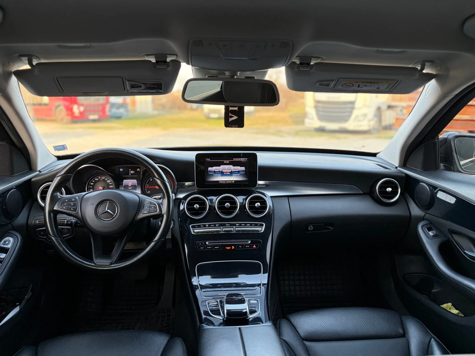 Mercedes-Benz C 220 2.2 АМГ Line, снимка 7 - Автомобили и джипове - 54140015