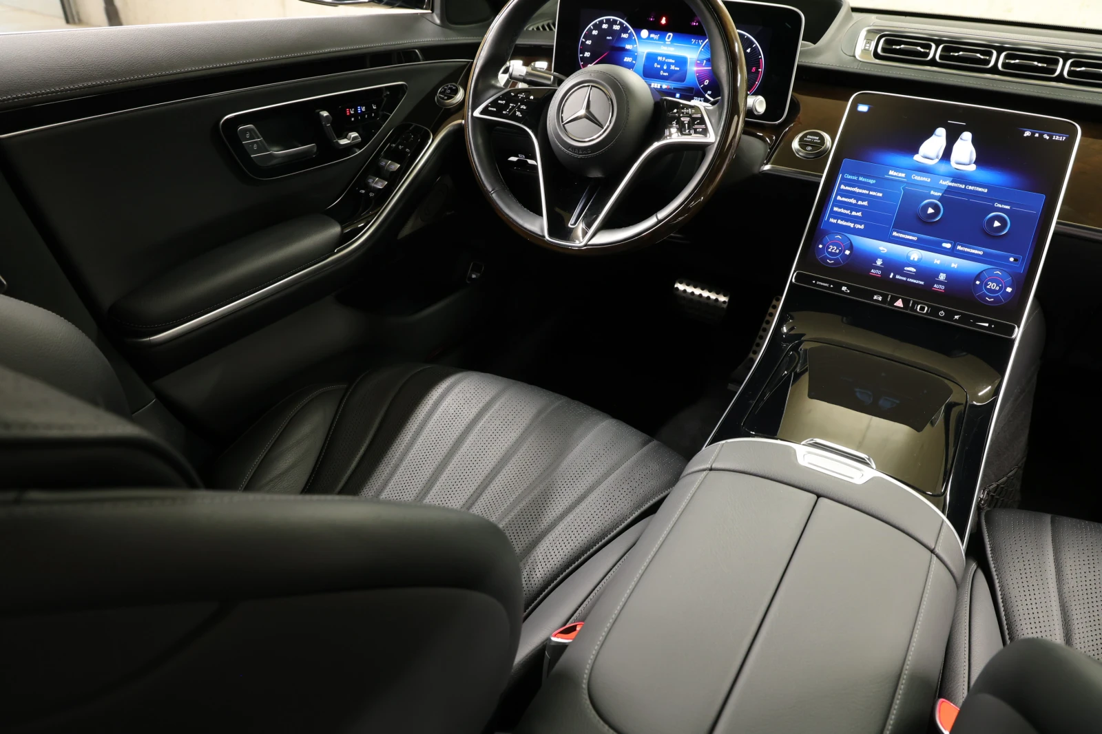 Mercedes-Benz S 400 d 4-MATIC Long AMG Paket, снимка 7 - Автомобили и джипове - 54694406