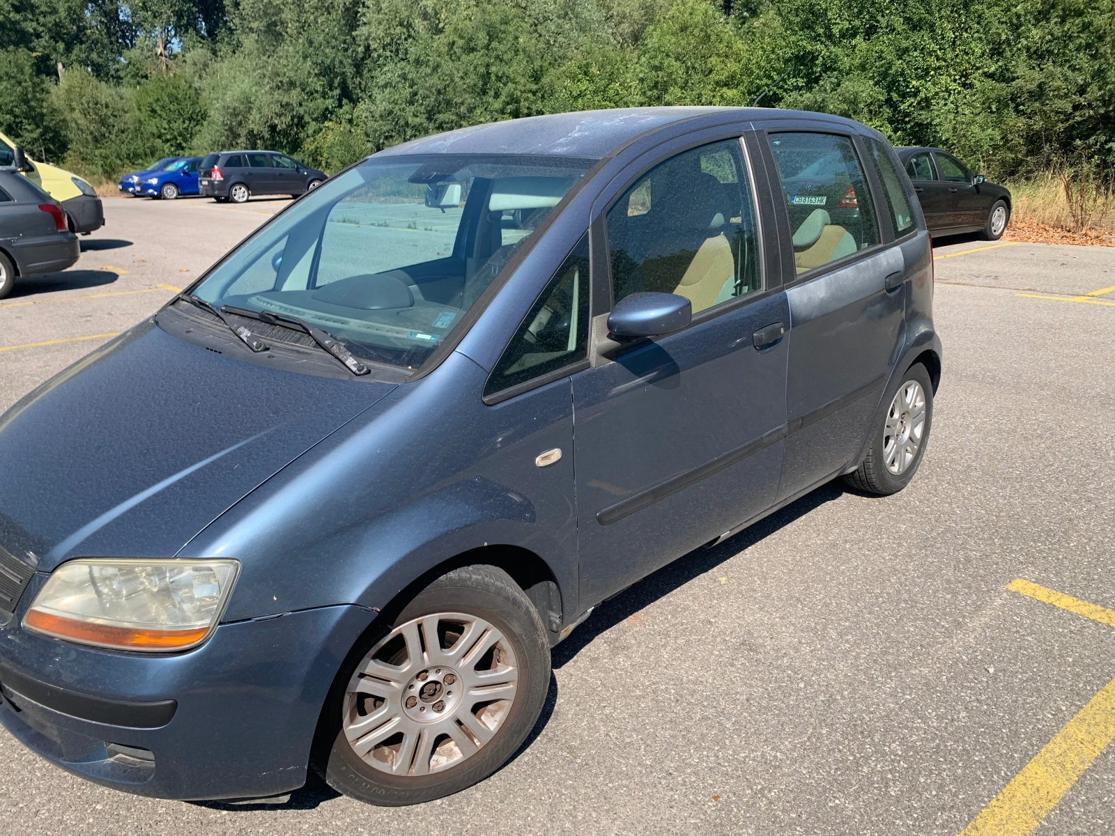 Fiat Idea Газов инжекцион, снимка 9 - Автомобили и джипове - 55629146