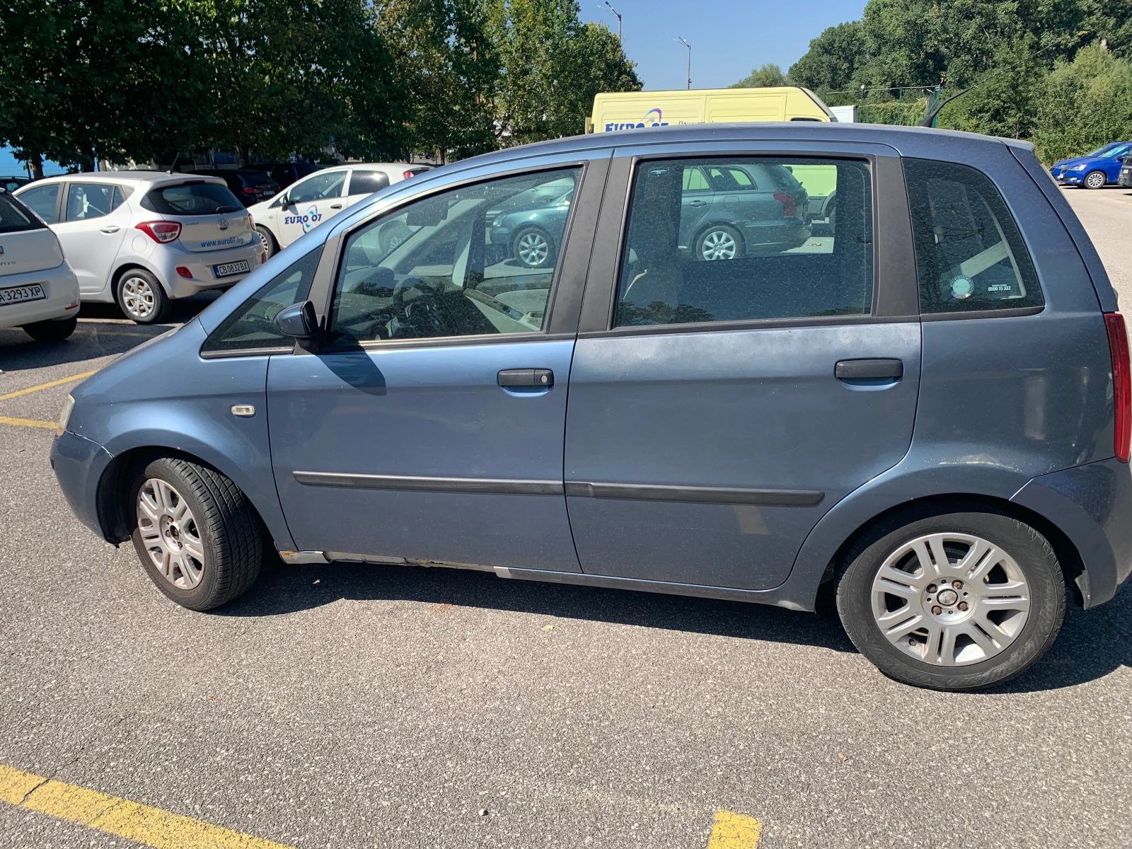 Fiat Idea Газов инжекцион, снимка 7 - Автомобили и джипове - 55629146
