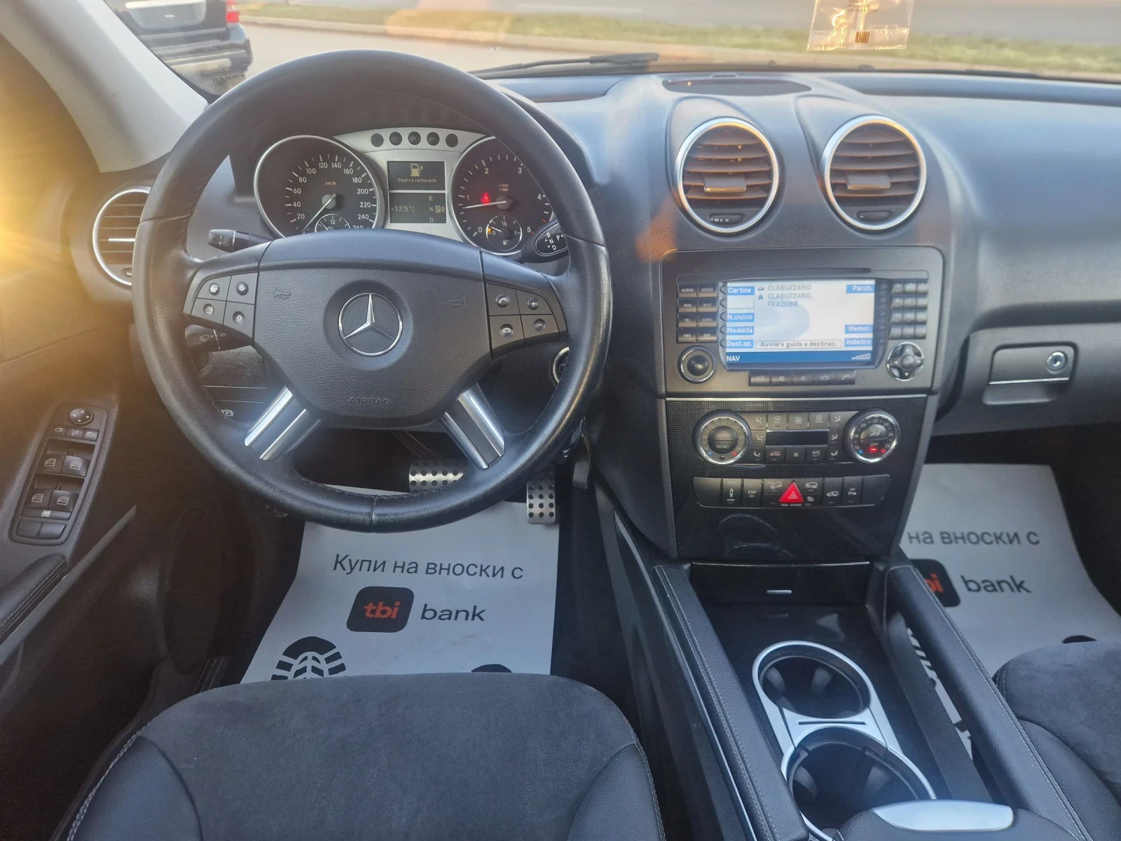 Mercedes-Benz ML 320 310CDI 224HP.4X4 ITALIA, снимка 12 - Автомобили и джипове - 53753278