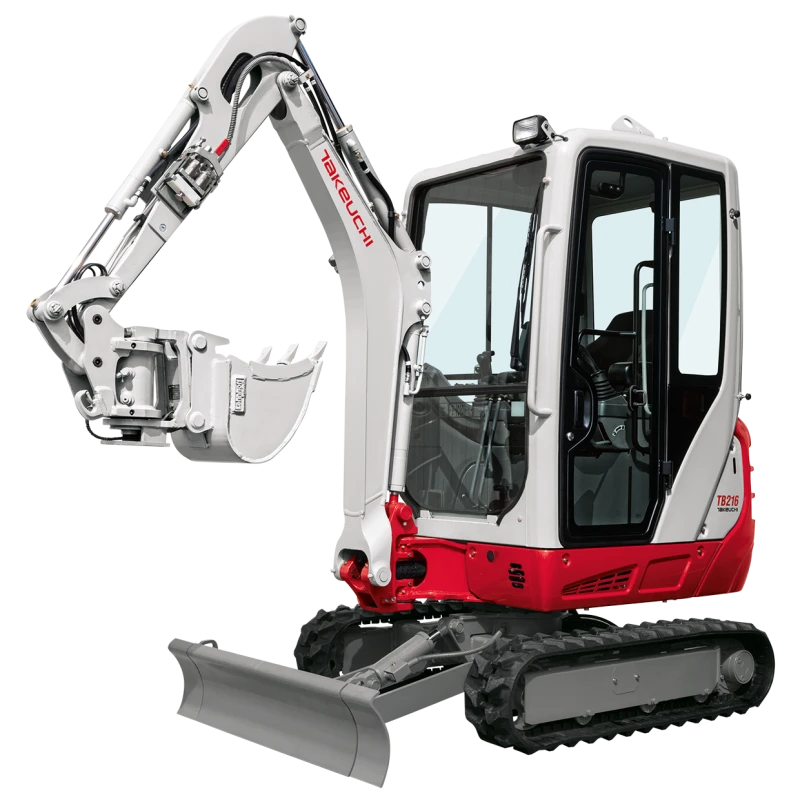 Багер Takeuchi TB216, снимка 2 - Индустриална техника - 53019235