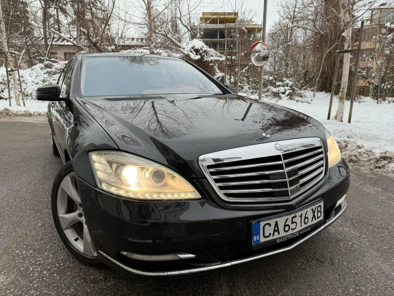 Mercedes-Benz S 500 LONG / 4 MATIC / AMG OPTIC / ГАЗОВ ИНЖЕКЦИОН, снимка 1 - Автомобили и джипове - 48668805