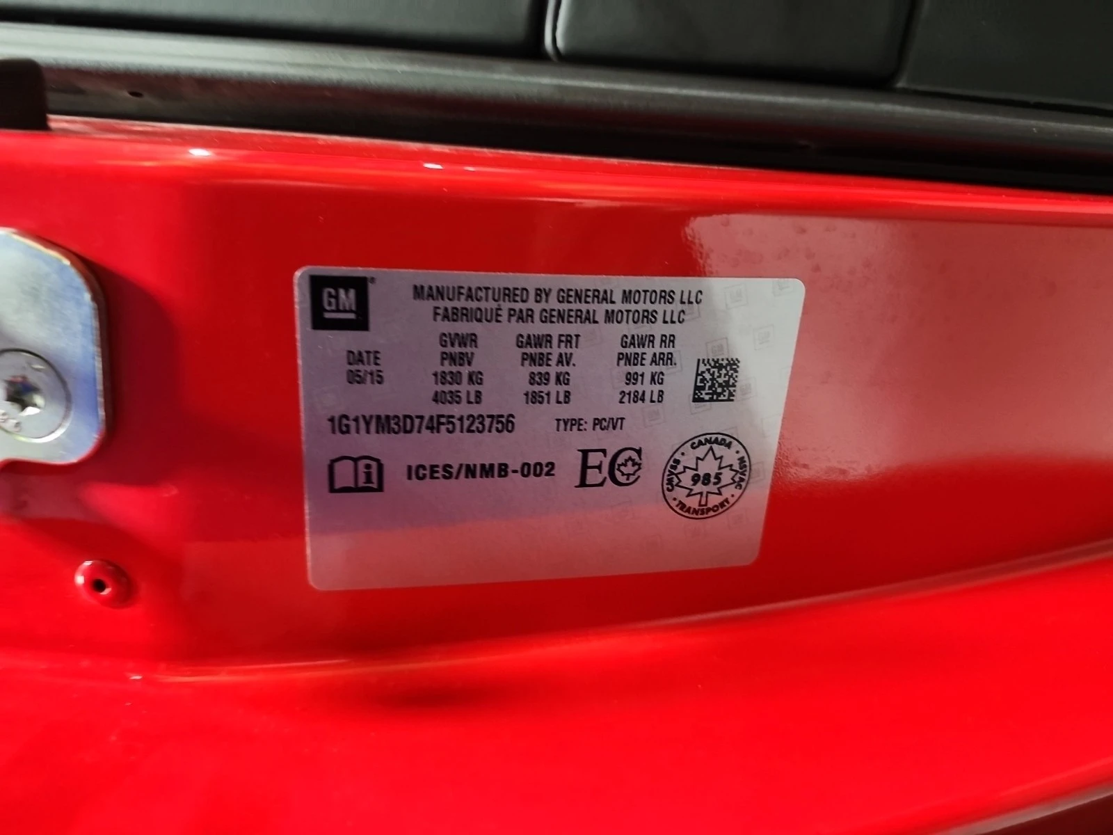 Chevrolet Corvette 6.2L 8cyl Rear Wheel Drive, снимка 15 - Автомобили и джипове - 53975647