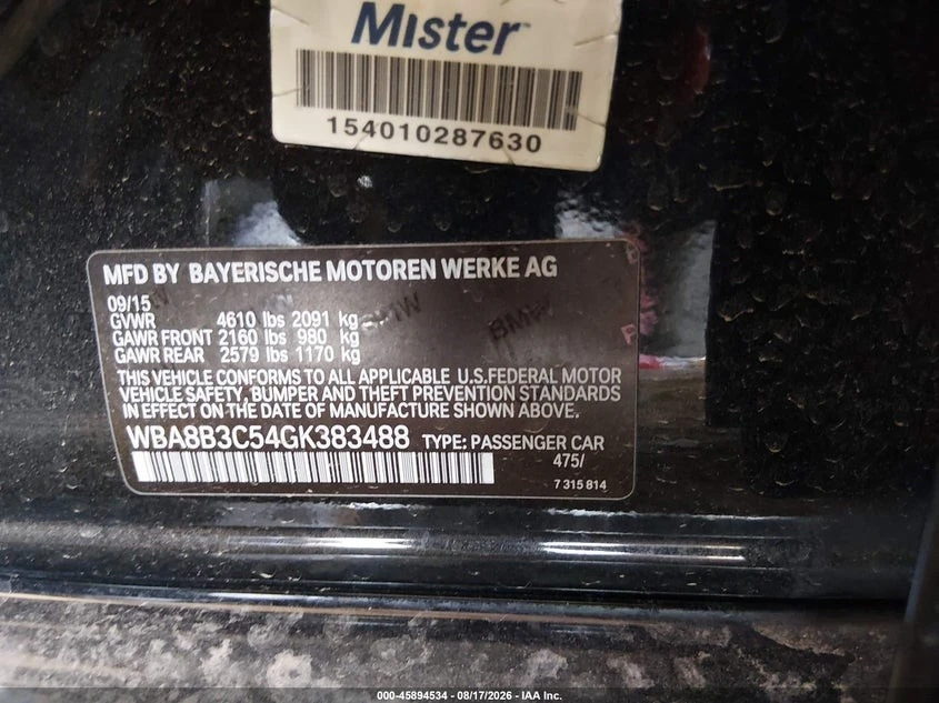BMW 340 CARFAX* КЛИП НА МОТОРА* , снимка 13 - Автомобили и джипове - 56299268