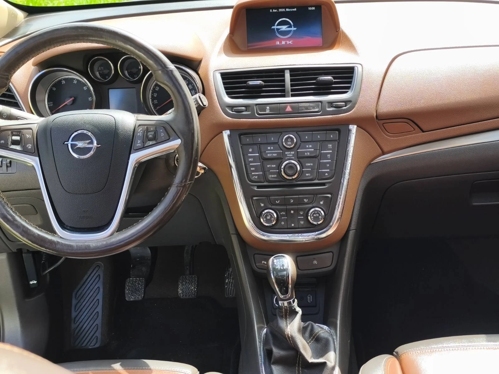 Opel Mokka 1.7 CDTI 4x4 Cosmo | Уникална Кафява кожа, снимка 10 - Автомобили и джипове - 54138432