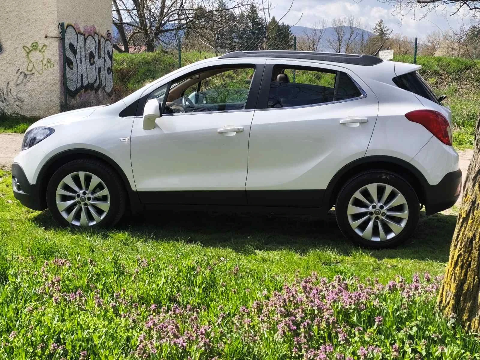 Opel Mokka 1.7 CDTI 4x4 Cosmo | Уникална Кафява кожа, снимка 4 - Автомобили и джипове - 54138432