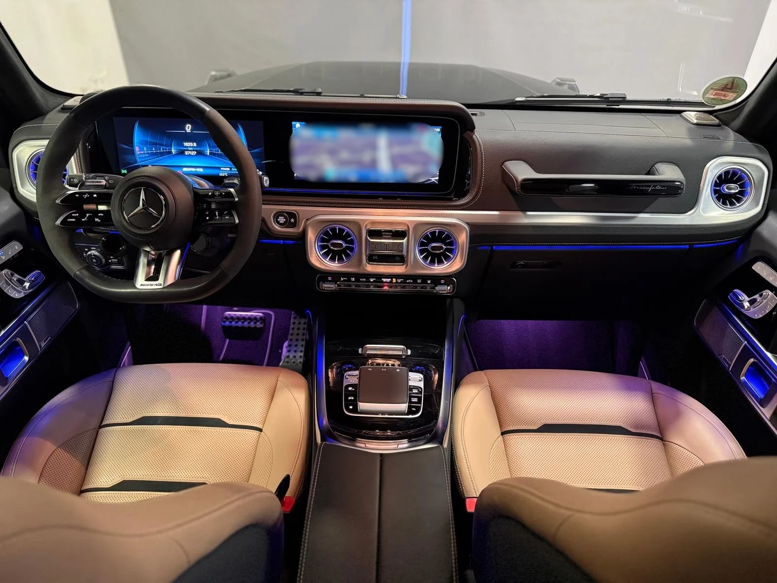 Mercedes-Benz G 63 AMG /4MATIC/FACE/ACTIVE RIDE/NIGHT/MANUFAKTUR BEIGE/ | Mobile.bg � ����������� 9