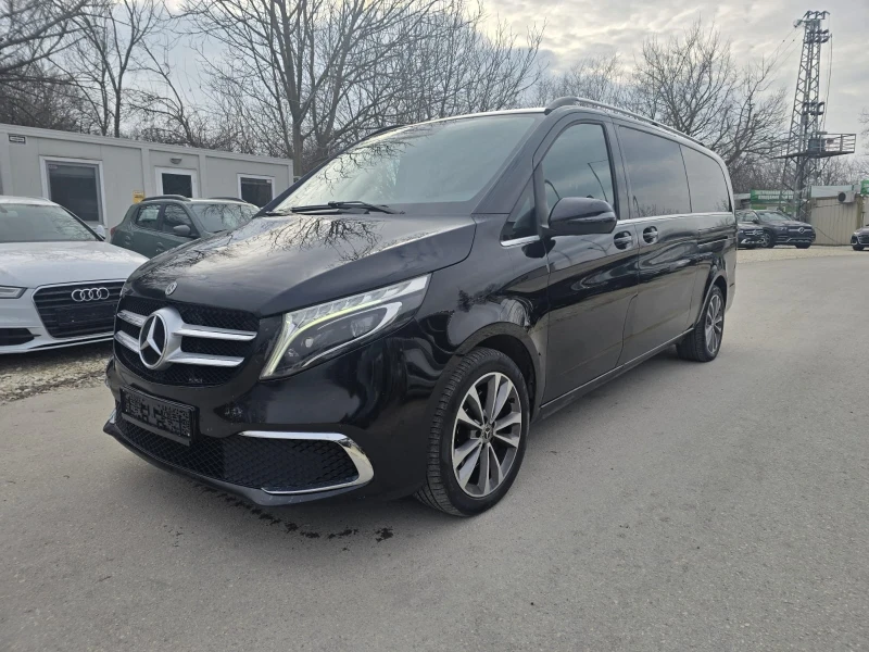 Mercedes-Benz V 250 Extra Long - 190к.с. - 8+ 1 Места, снимка 1 - Бусове и автобуси - 48783657