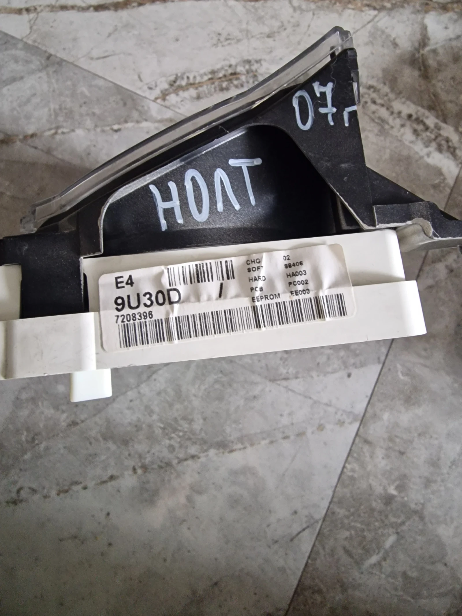 9U30D километраж за NISSAN NOTE 1.5 DCI 2007г., снимка 2 - Части - 54040476