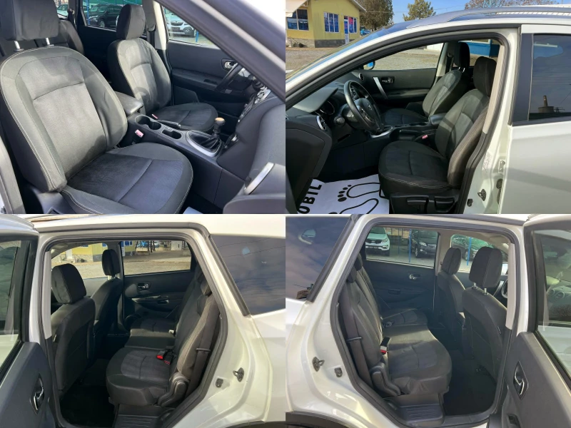 Nissan Qashqai 1, 5dCi ПАНОРАМА 7 МЕСТЕН КЛИМАТРОНИК, снимка 10 - Автомобили и джипове - 53191308