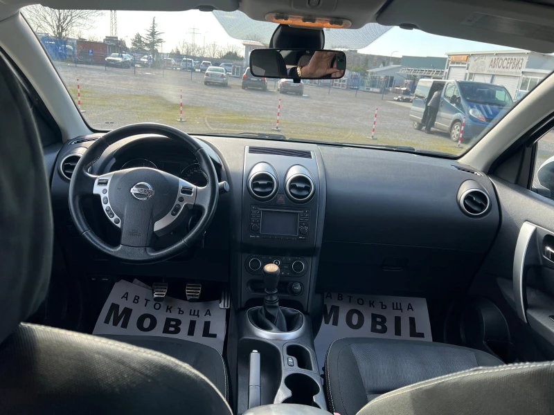 Nissan Qashqai 1, 5dCi ПАНОРАМА 7 МЕСТЕН КЛИМАТРОНИК, снимка 14 - Автомобили и джипове - 53191308