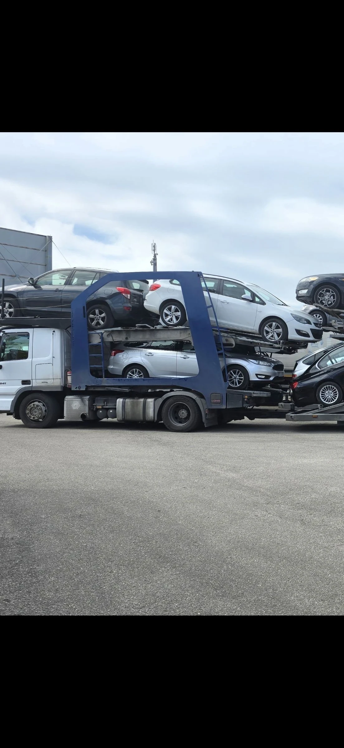 Mercedes-Benz Actros Ремарке Lohr 1.23, снимка 3 - Камиони - 54153892