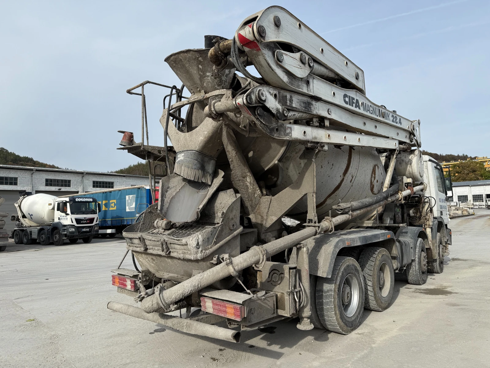 Бетон помпа Mercedes-Benz Actros - изображение 6