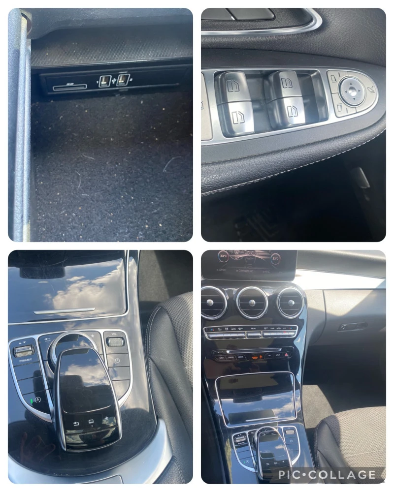 Mercedes-Benz C 220 4 Matic /DISTRONIC/ PANORAMA/ + ШИБИДАХ/ Full LED/, снимка 13 - Автомобили и джипове - 45904700