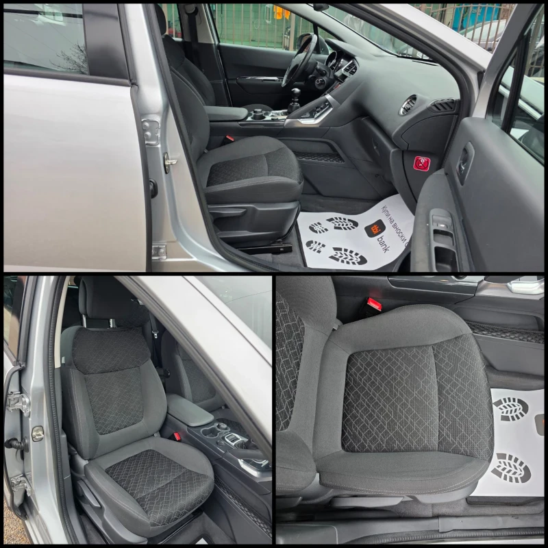 Peugeot 3008 1.6HDI/ФЕЙСЛИФТ/ОБСЛУЖЕН/РЕАЛНИ КИЛОМЕТРИ/, снимка 6 - Автомобили и джипове - 52990868