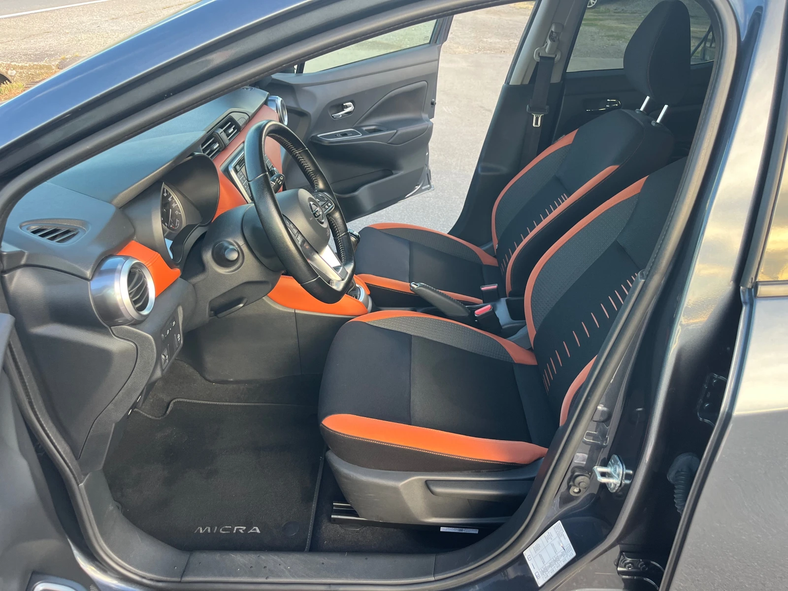 Nissan Micra 1.0 TEKNA + COC KTEO , снимка 9 - Автомобили и джипове - 55039078