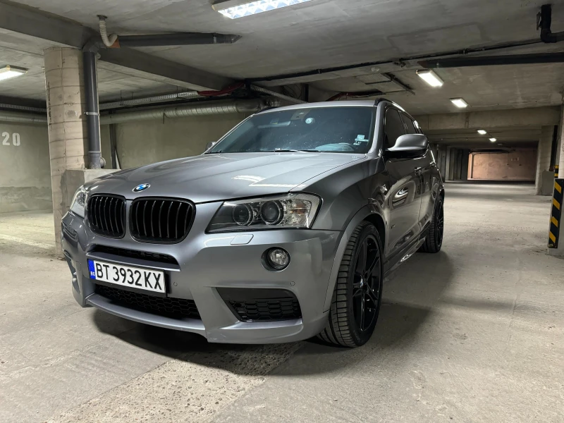 BMW X3 М ПАКЕТ, СМЕНЕНИ ВЕРИГИ И ЛАГЕРИ, снимка 1 - Автомобили и джипове - 47324814