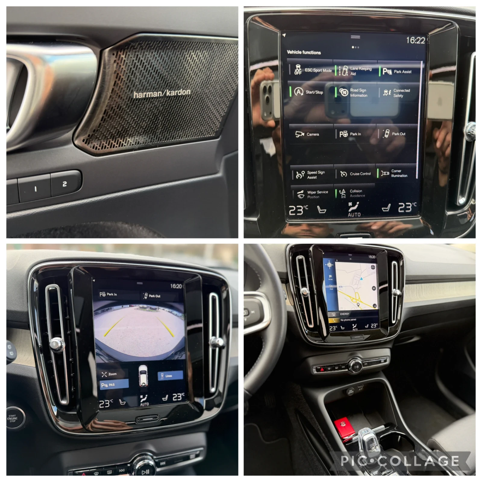 Volvo XC40 T4 AWD Inscription + Швейцария+ , снимка 14 - Автомобили и джипове - 54087309