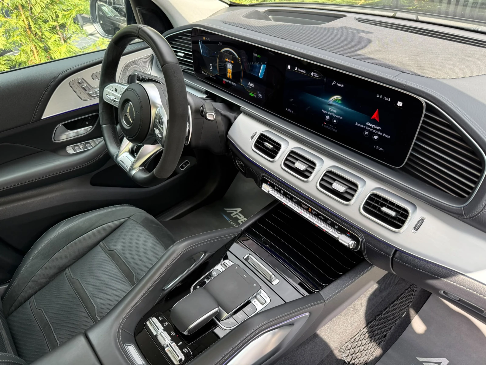Mercedes-Benz GLS 63 AMG ТV/BURM/MASSAGE/360, снимка 16 - Автомобили и джипове - 55665191