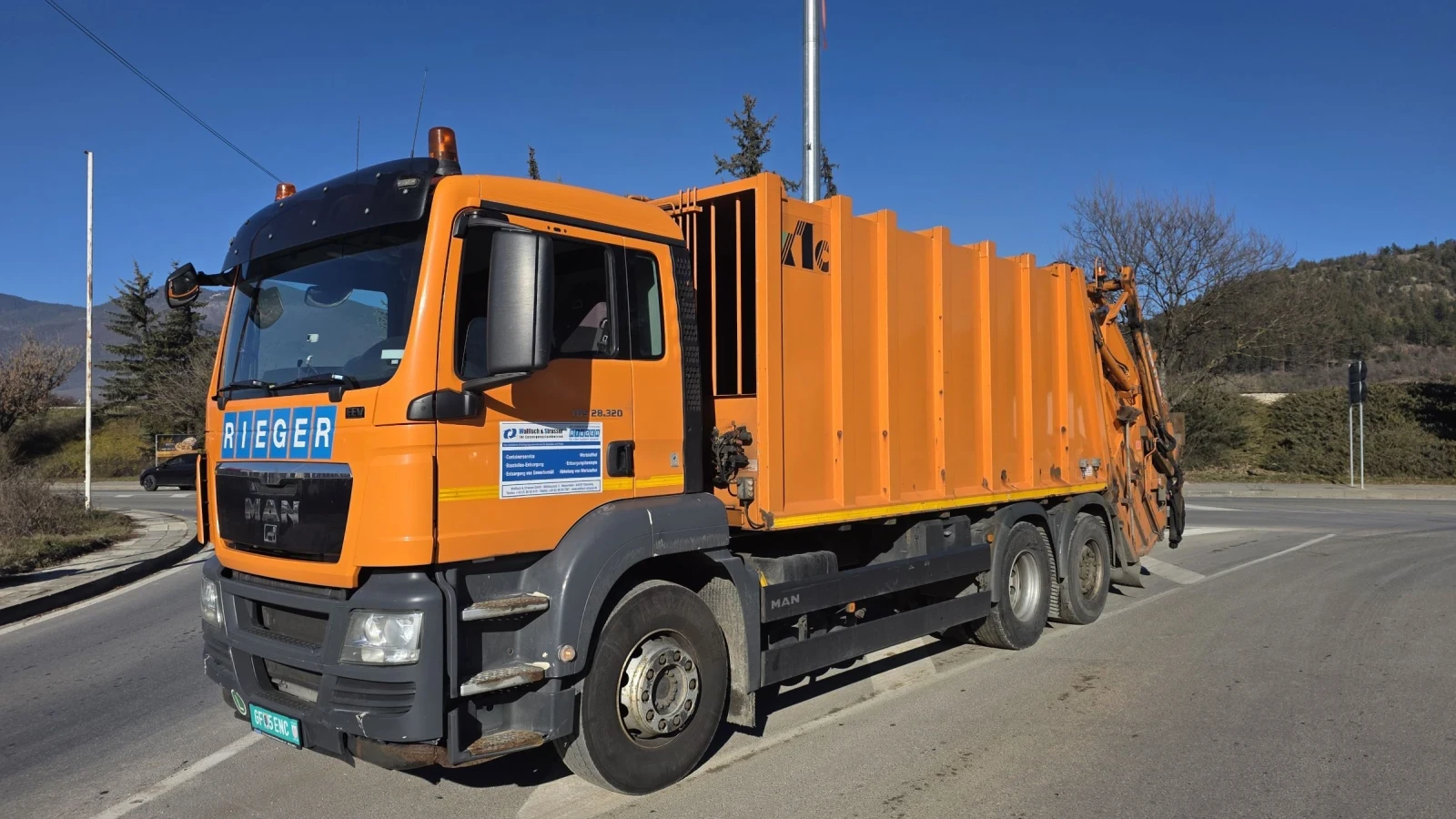 Man Tgs 28 320 EURO 5 EEV 6X2 Сметосъбирач, снимка 1