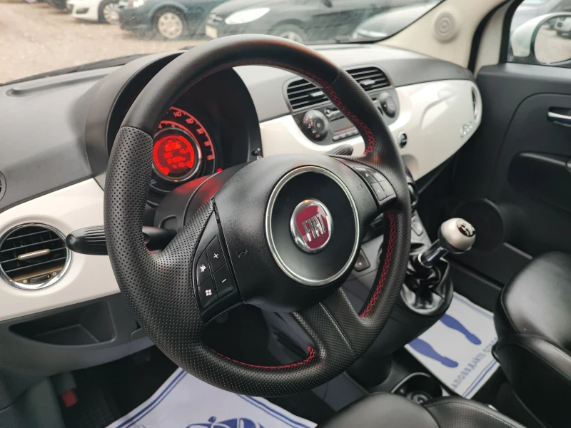 Fiat 500 1.2 Бензин /Кожа , снимка 9 - Автомобили и джипове - 48252739