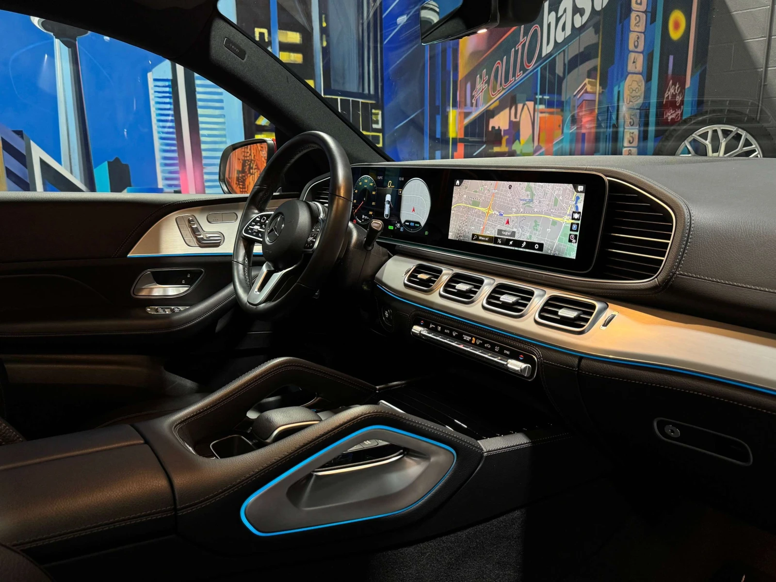 Mercedes-Benz GLE 450 COUPE/360/DISTRONIC/BURMESTER/ЦЕНА ДО БГ , снимка 9 - Автомобили и джипове - 55010608