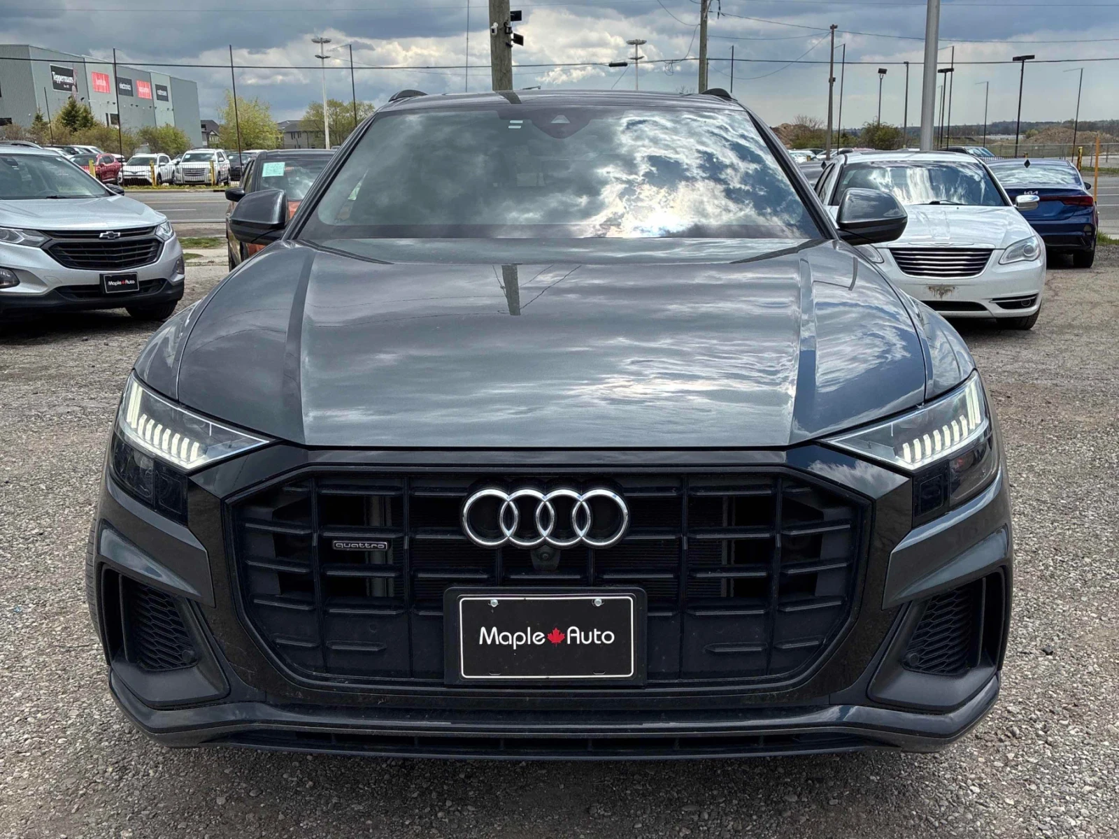 Audi Q8 PROGRESSIV * ПОДГРЕВ * ПАНОРАМА * ОБДУХВАНЕ * 360 