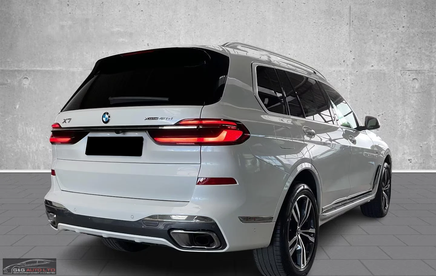 BMW X7 xDrive40d/352HP/7S/M-SPORT/PANO/HUD/360/MEMO/530q, снимка 4 - Автомобили и джипове - 55404350