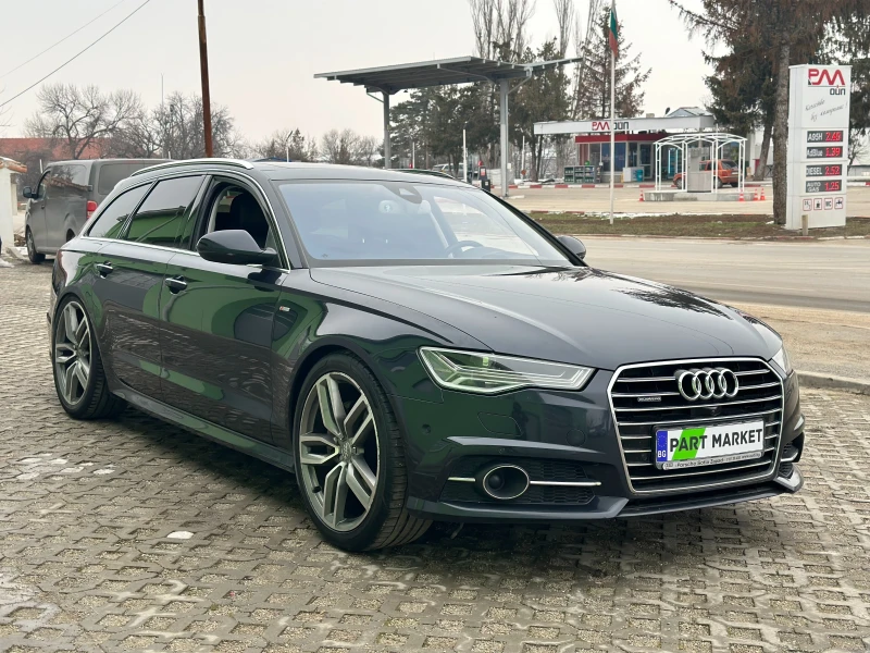 Audi A6 3.0TDI S Line CRT ВАКУМ 360 МАСАЖИ, снимка 7 - Автомобили и джипове - 49285576