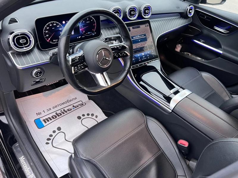Mercedes-Benz C 300 D AMG Дистроник Led MBUX ТОП , снимка 9 - Автомобили и джипове - 52776281