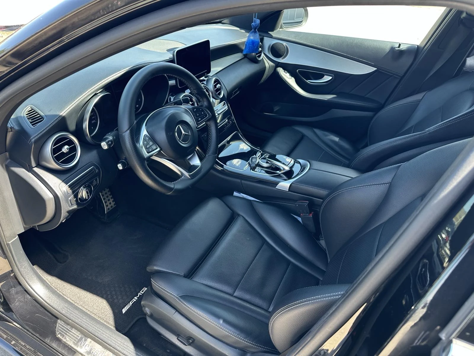 Mercedes-Benz C 220 2.2* 170ps* AMG Line* LED* НАВИ* КОЖА*  - изображение 9