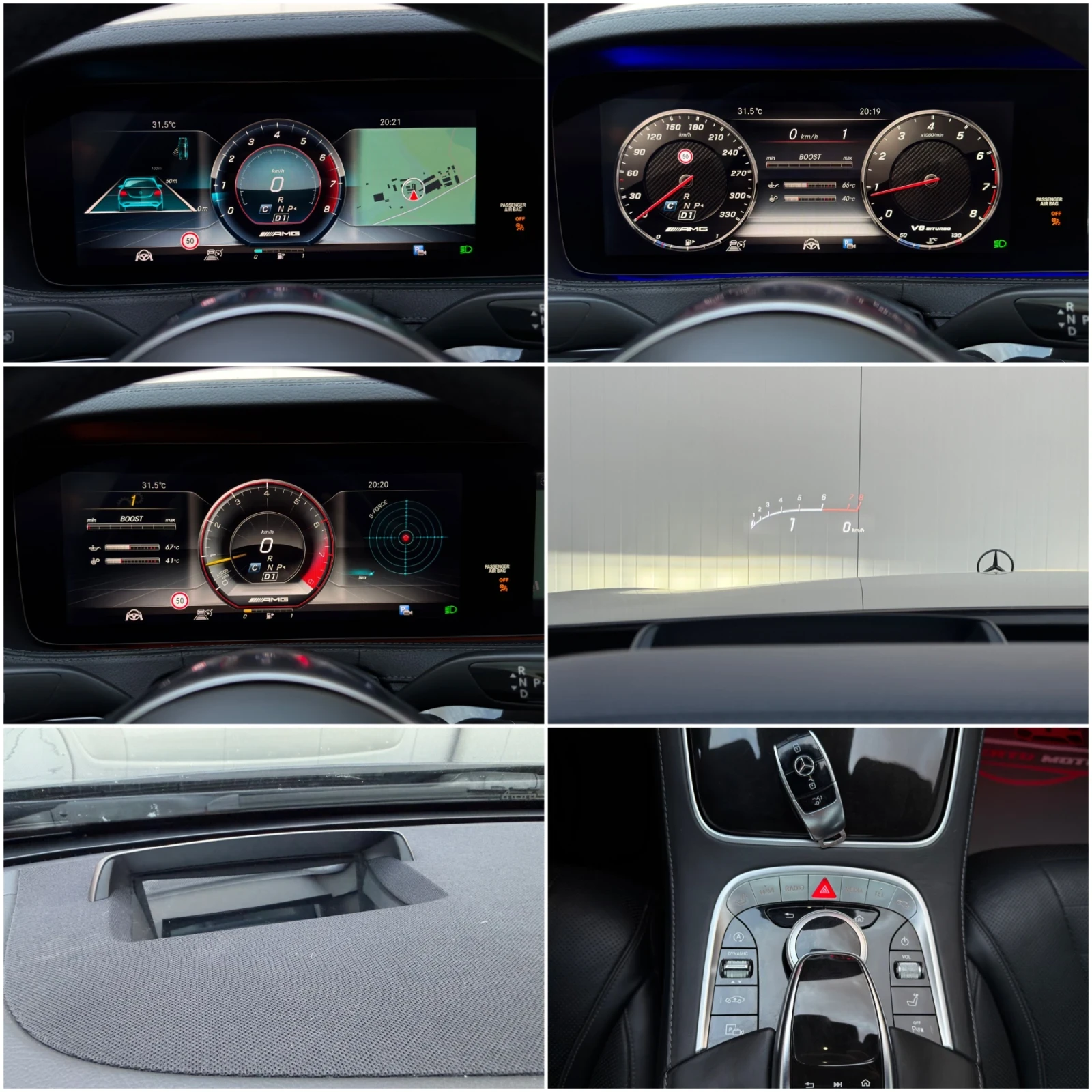 Mercedes-Benz S 350 FACE/9G-TRONIC/PANORAMA/HEADUP/3xTV/DISTRONIC+ , снимка 10 - Автомобили и джипове - 54782356