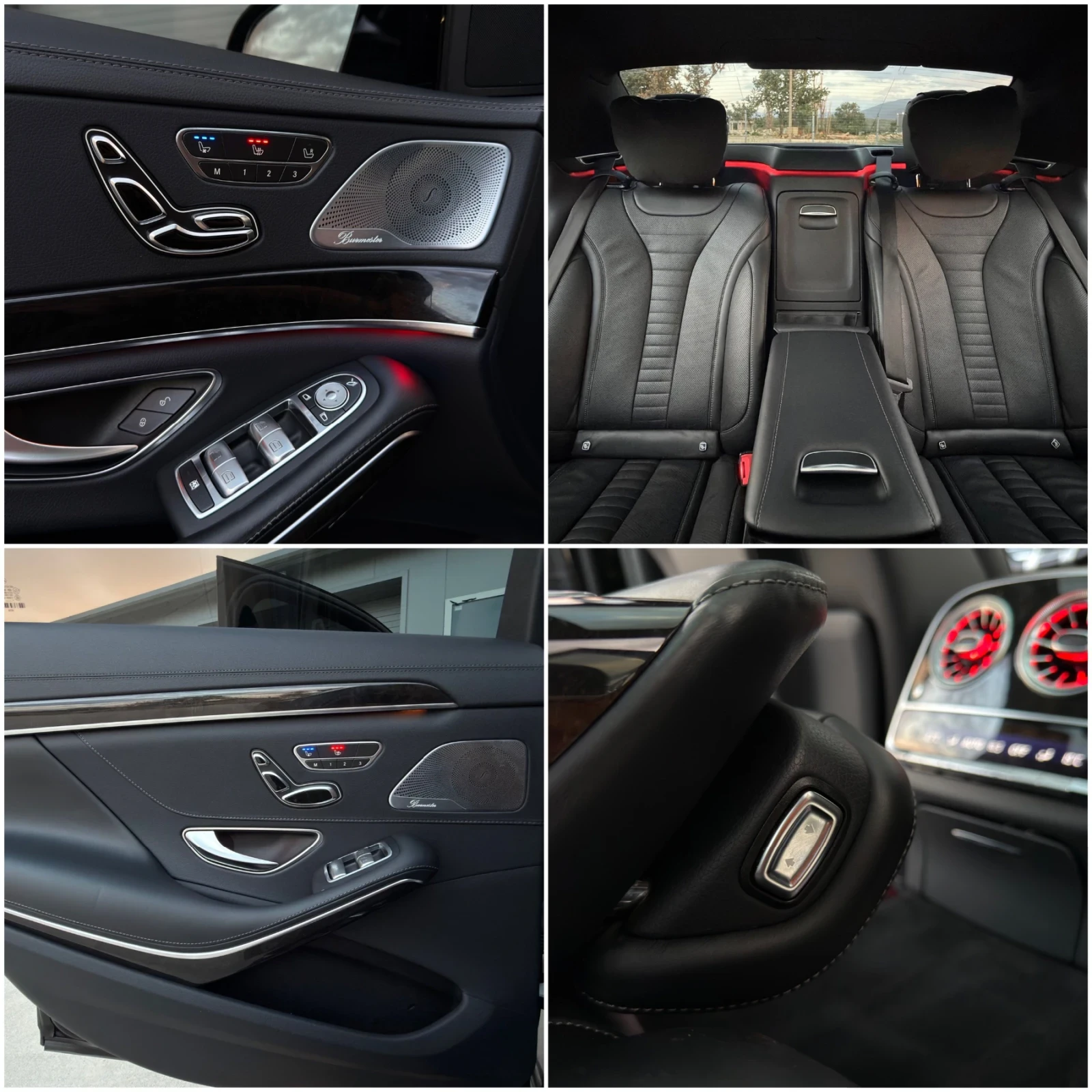 Mercedes-Benz S 350 FACE/9G-TRONIC/PANORAMA/HEADUP/3xTV/DISTRONIC+ , снимка 15 - Автомобили и джипове - 54782356