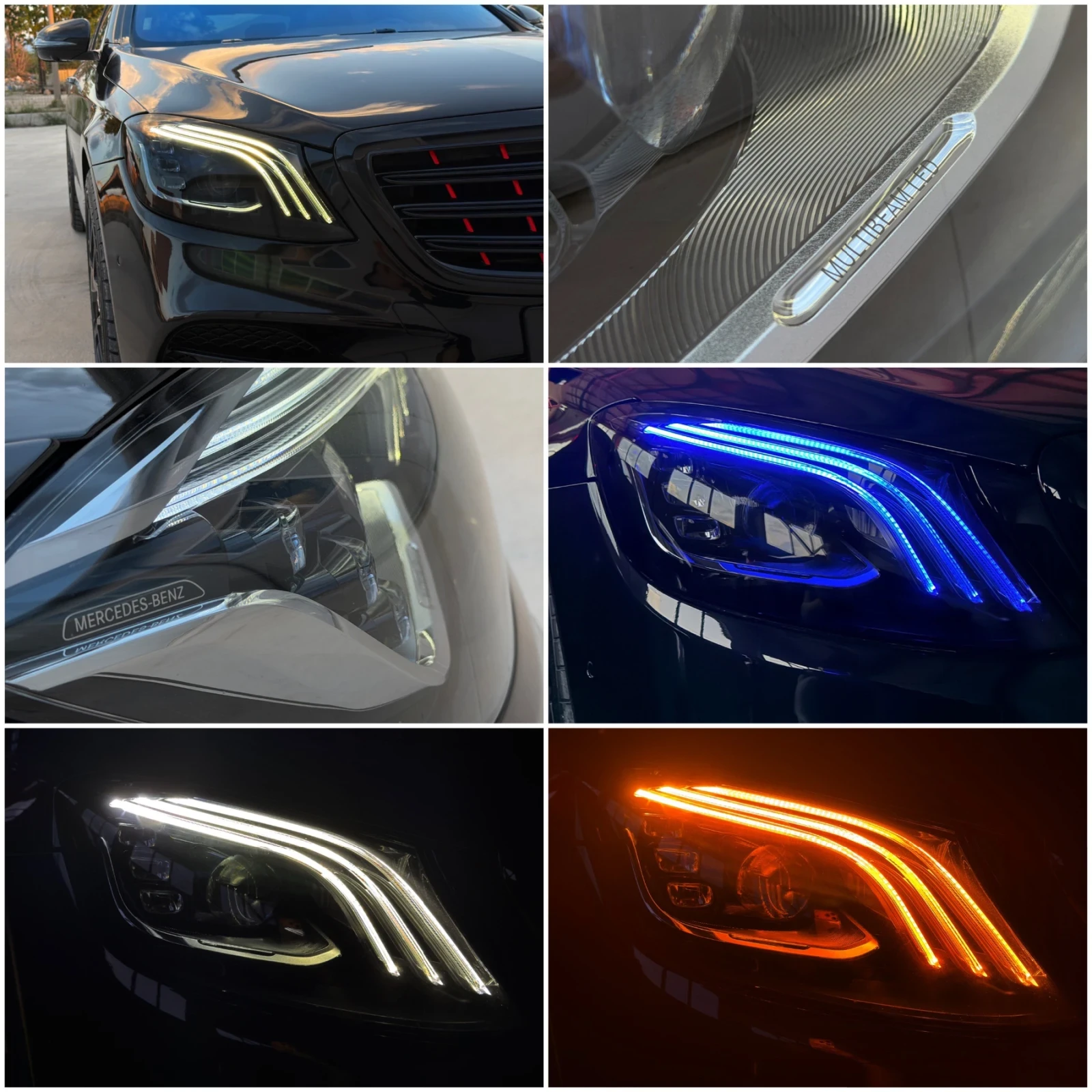 Mercedes-Benz S 350 FACE/9G-TRONIC/PANORAMA/HEADUP/3xTV/DISTRONIC+ , снимка 8 - Автомобили и джипове - 54782356