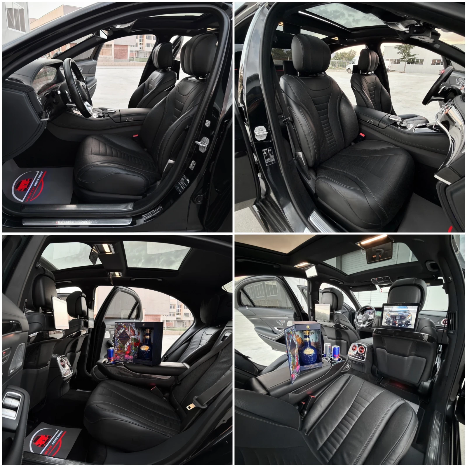 Mercedes-Benz S 350 FACE/9G-TRONIC/PANORAMA/HEADUP/3xTV/DISTRONIC+ , снимка 12 - Автомобили и джипове - 54782356