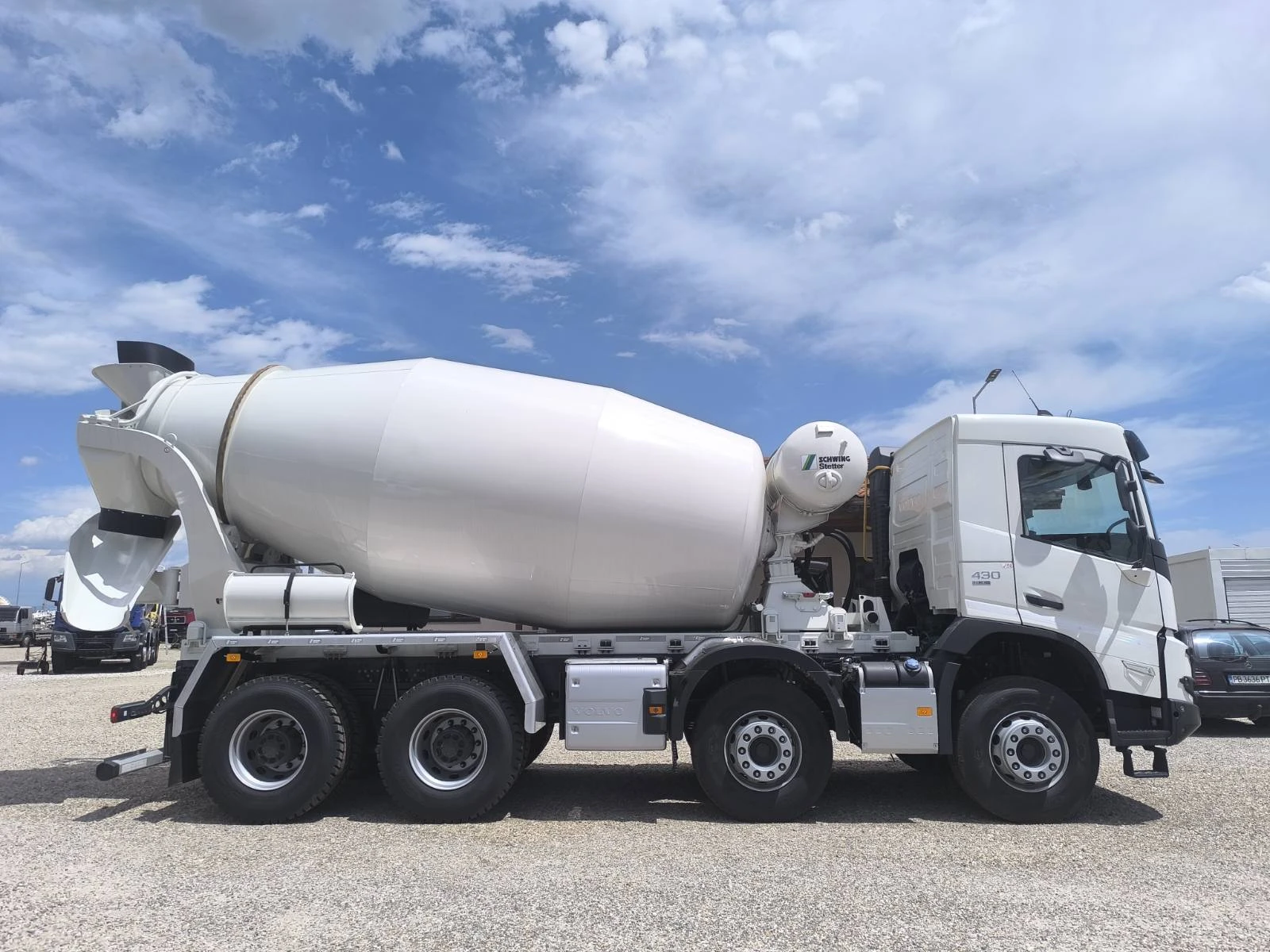 Бетон миксер Volvo FMX 430 STETTER 10M3 ФАБРИЧНО НОВ, снимка 8 - Индустриална техника - 54519665