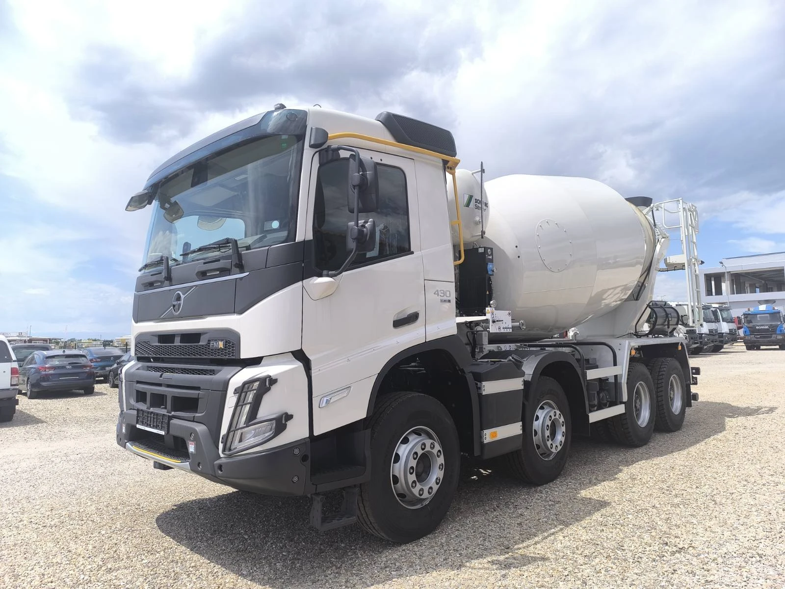 Бетон миксер Volvo FMX 430 STETTER 10M3 ФАБРИЧНО НОВ, снимка 3 - Индустриална техника - 54519665