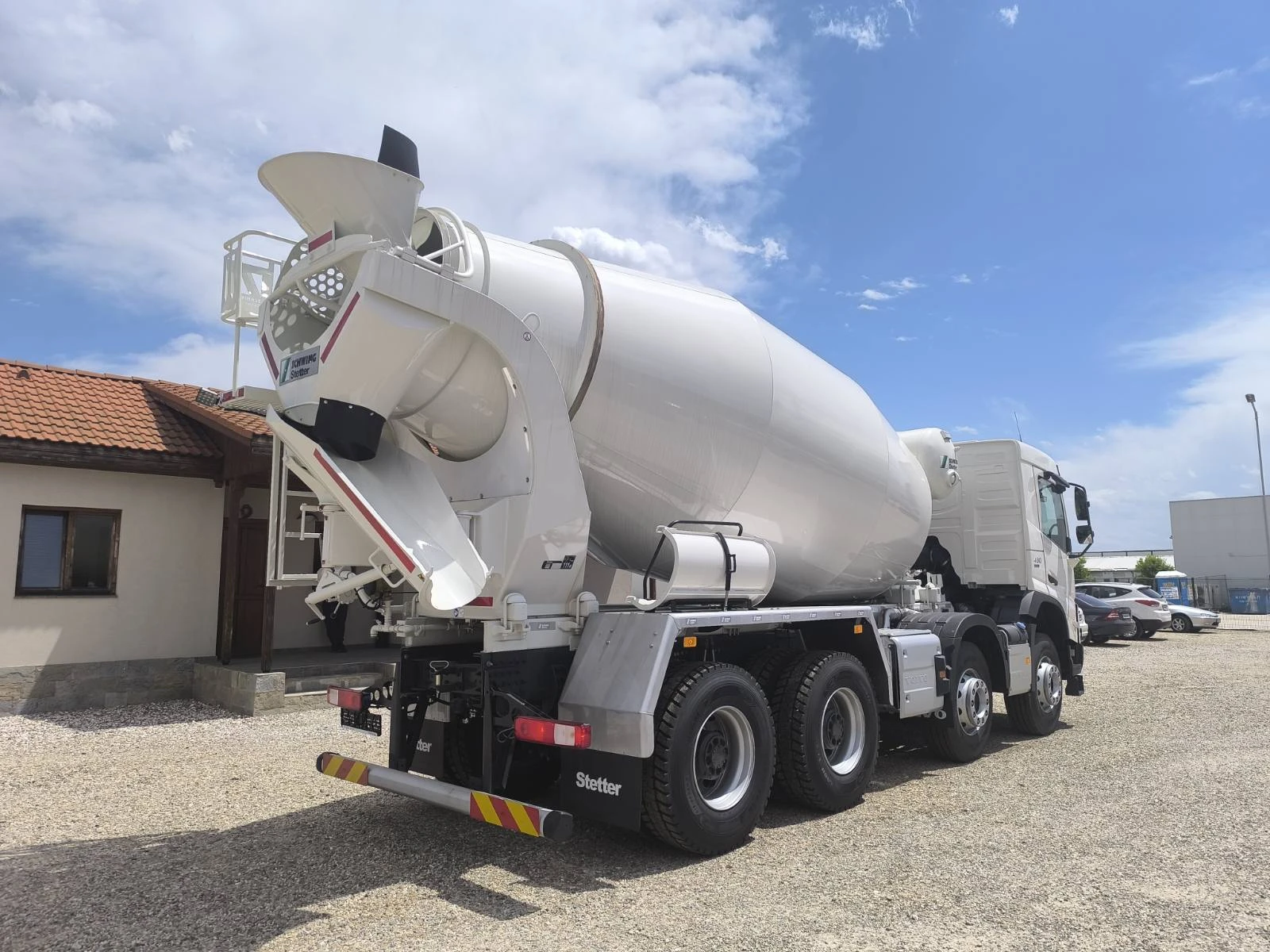 Бетон миксер Volvo FMX 430 STETTER 10M3 ФАБРИЧНО НОВ, снимка 7 - Индустриална техника - 54519665
