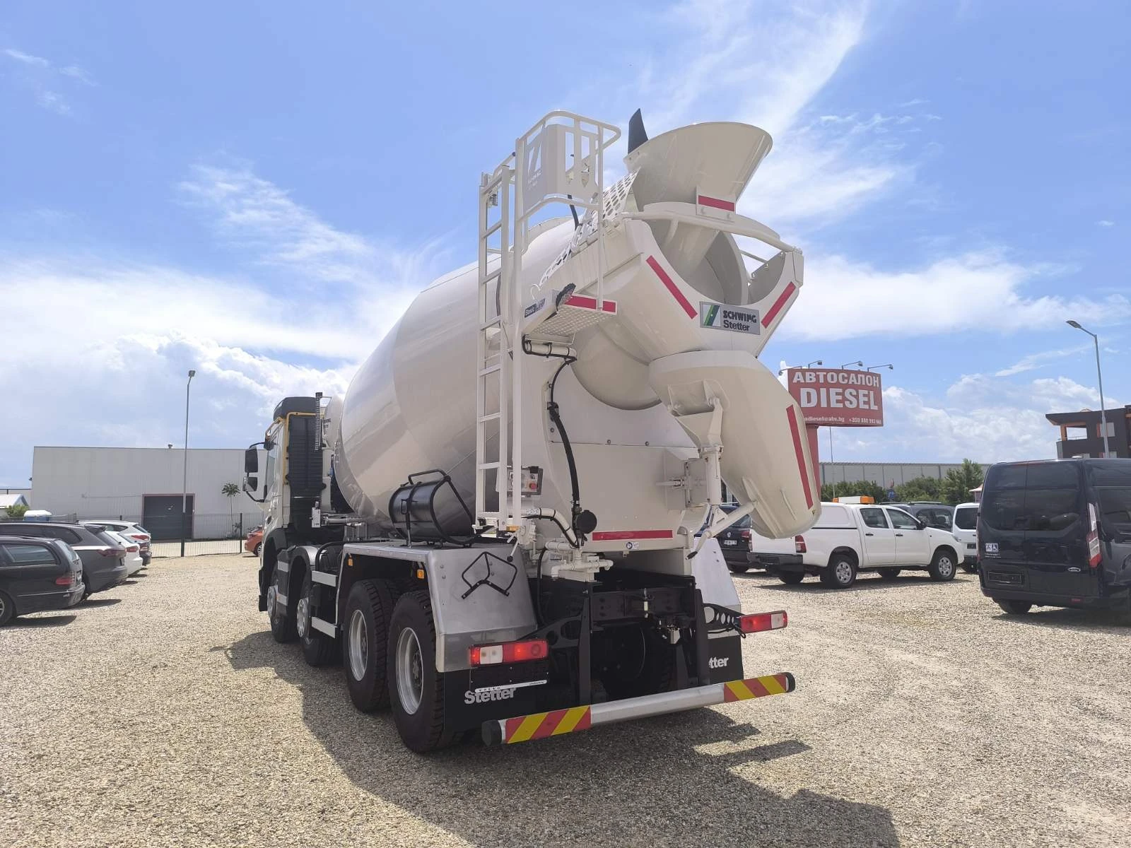 Бетон миксер Volvo FMX 430 STETTER 10M3 ФАБРИЧНО НОВ, снимка 5 - Индустриална техника - 54519665
