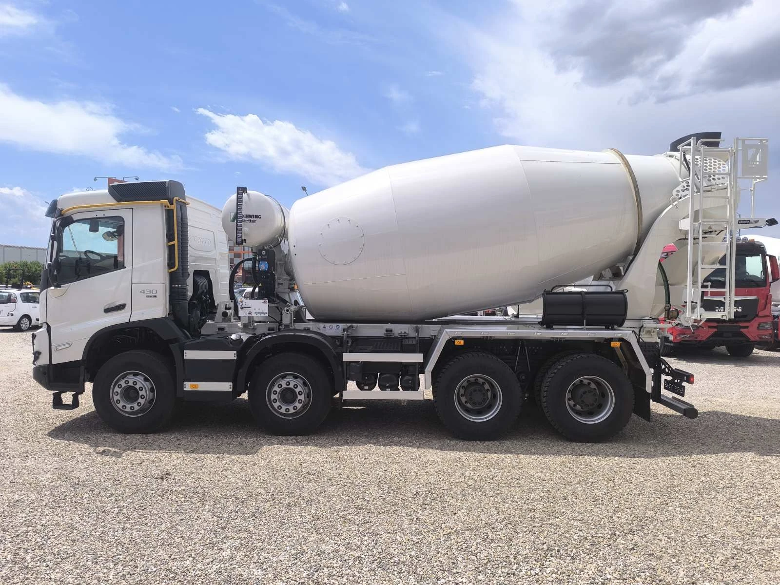 Бетон миксер Volvo FMX 430 STETTER 10M3 ФАБРИЧНО НОВ, снимка 4 - Индустриална техника - 54519665