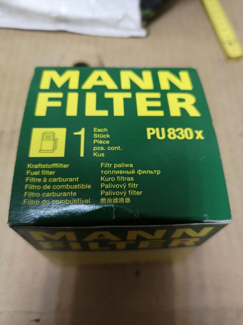 горивен филтър MANN-FILTER PU 830 x