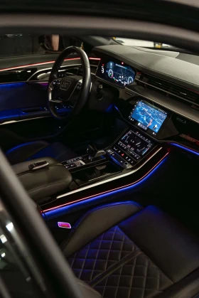 Audi A8 50 TDI 3 x S-line, 360, Night V. B&O, Pano, Печка, снимка 11