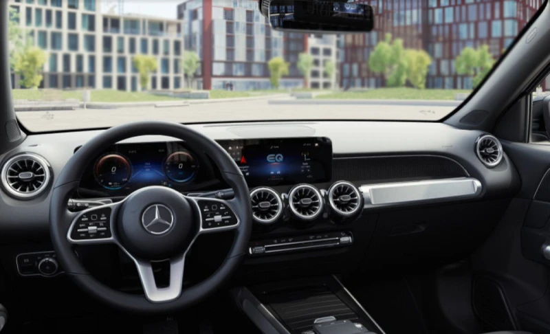 Mercedes-Benz EQB 250/AMG/190HP/ADVANCED/CAM/LED/PARCK ASS/NAVI/207E, снимка 8 - Автомобили и джипове - 50470843