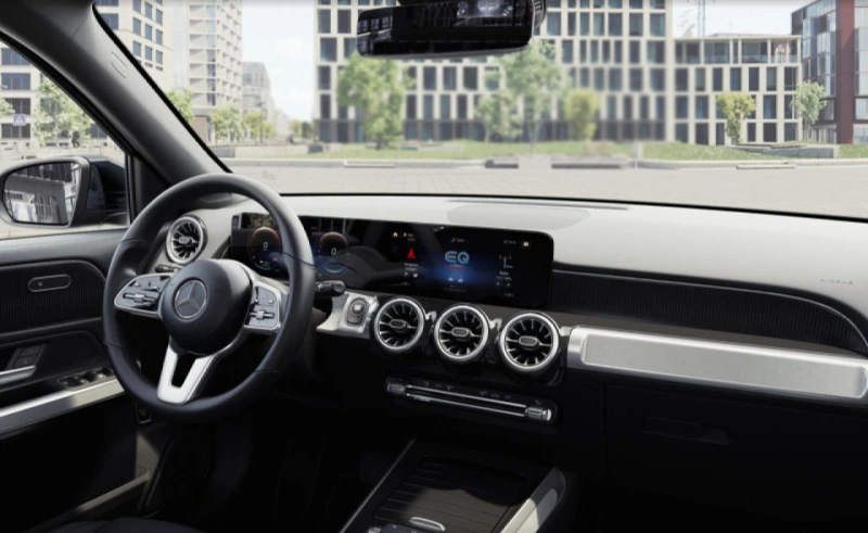 Mercedes-Benz EQB 250/AMG/190HP/ADVANCED/CAM/LED/PARCK ASS/NAVI/207E, снимка 9 - Автомобили и джипове - 50470843