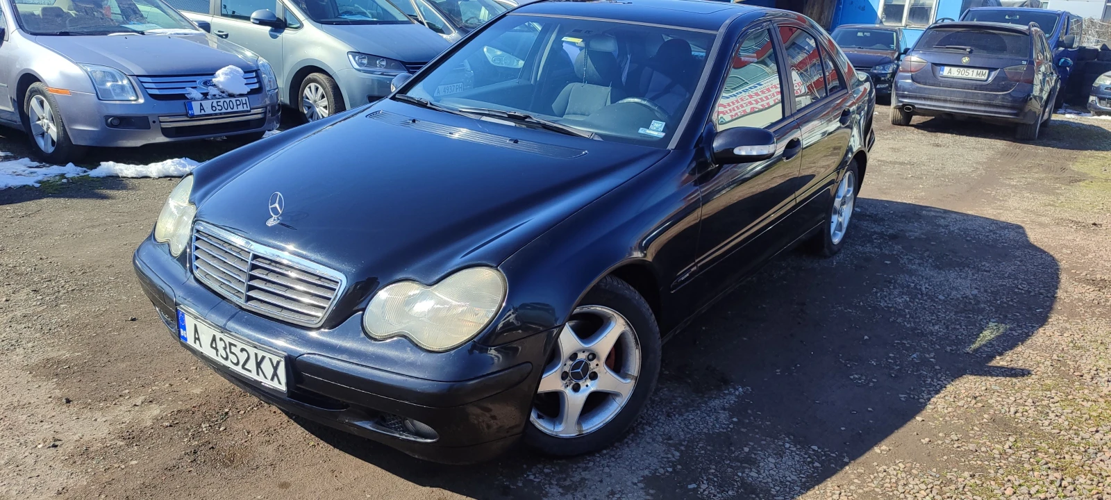 Mercedes-Benz C 220 2.2CDI-143к.с. Автоматик 2002г, снимка 1
