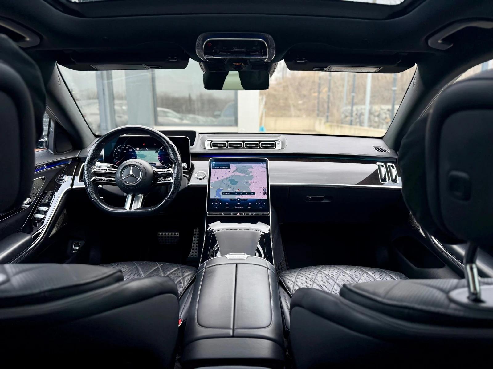 Mercedes-Benz S 400 AMG / LONG / 4MATIC / BURMESTER / 3D-HU / PANORAMA | Mobile.bg � ����������� 7